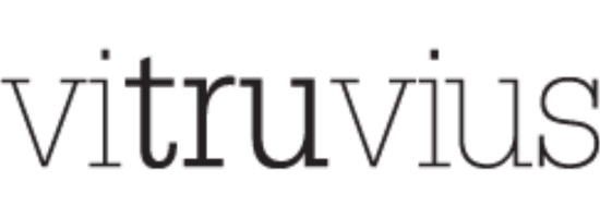 Logotipo do portal Vitruvius Arquitetura.
