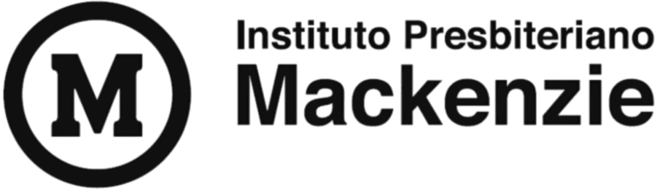 Logotipo do Instituto Presbiteriano Mackenzie representando a formação acadêmica do arquiteto.